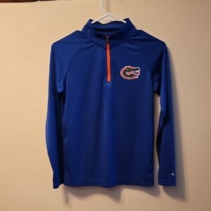 Colosseum Blue Quarter-Zip Sweatshirt